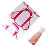 100Pcs French Nail Art Tip Extension Forms Guide Acrylic UV Gel Sticker DIY Tool