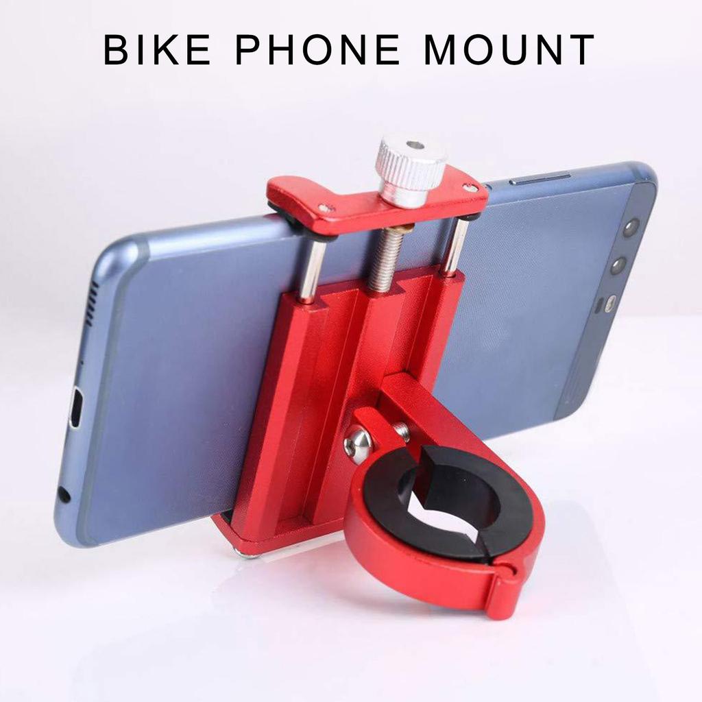 Stable Bike Handlebars Phone Brackets Bicycles Phone Holder Motor Cycling Phone for Navigations and Apps Use
