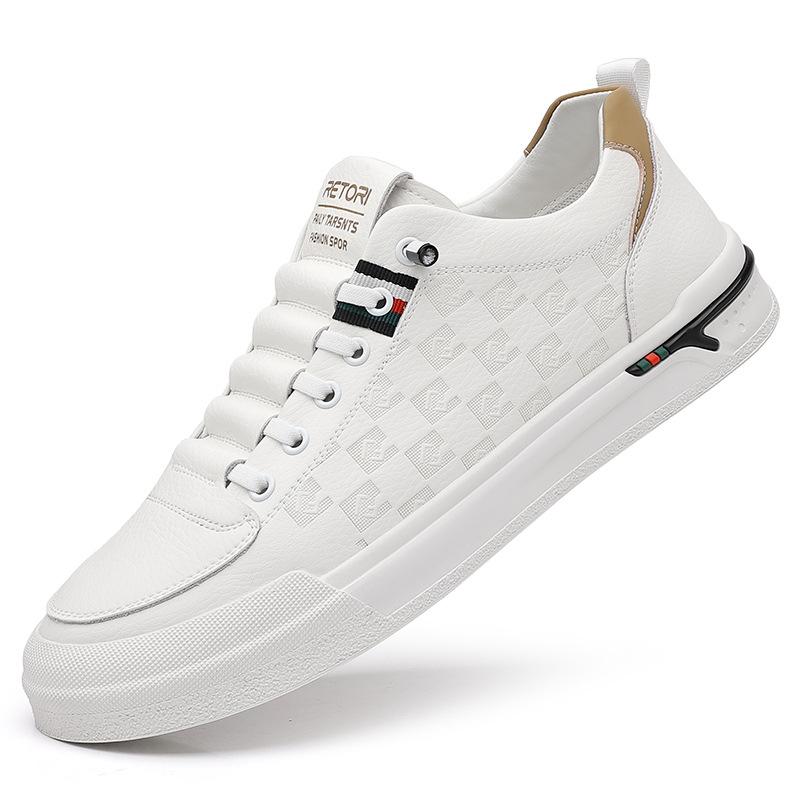 Summer board shoes men's breathable little white shoes casual shoes sports versatile men's trendy shoes soft-soled men's shoes spot
