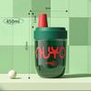 Girl Good-looking Cute Coffee Or Tea Cup with Thick Straw Cup Portable Casual Chuchu Tumbler