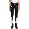 Kids Girls Horse Riding Tights Color Blocked Non Slip Full Seat Breeches with Pockets Belt Loop for Equestrian Sports