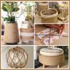 Hemp Rope: Handmade Thick String for DIY Weaving, Cat Scratching, Photo Wall Decor