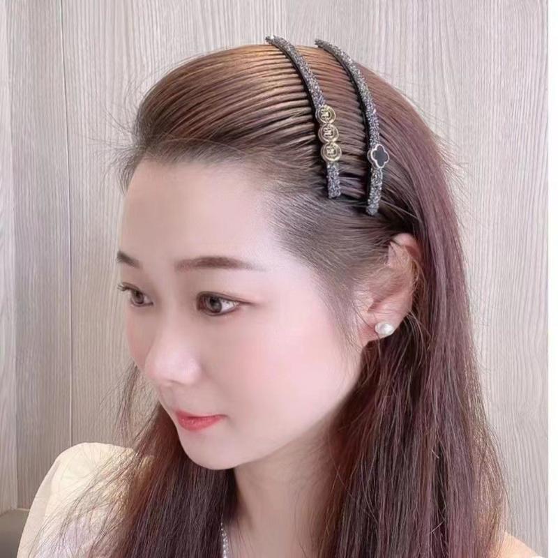 Hairpin Head Ornament Hairpin Female Hair Comb Comb Headband Bangs Clip Back of The Head Hairpin