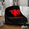 Manchester Blanket Soft Warm Cozy Great for Sofa Office Chair for All Seasons Modern Perfect Gift for Relatives and Friends