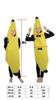 Banana Cosplay Costume for Men, Women, and Children, Full Body Fancy Dress, Funny Adult Halloween Costume, Yellow, Unisex, Sizes L, M, and S (L)