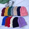 Breathable Fabric Fluorescent Colors Knitted Beanie Winter Dome Hat