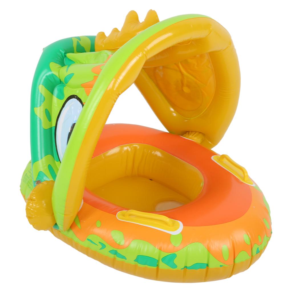 Baby Float Tube Ring PVC Inflatable Toddler Children Swimming Circle Rings with Sunshade