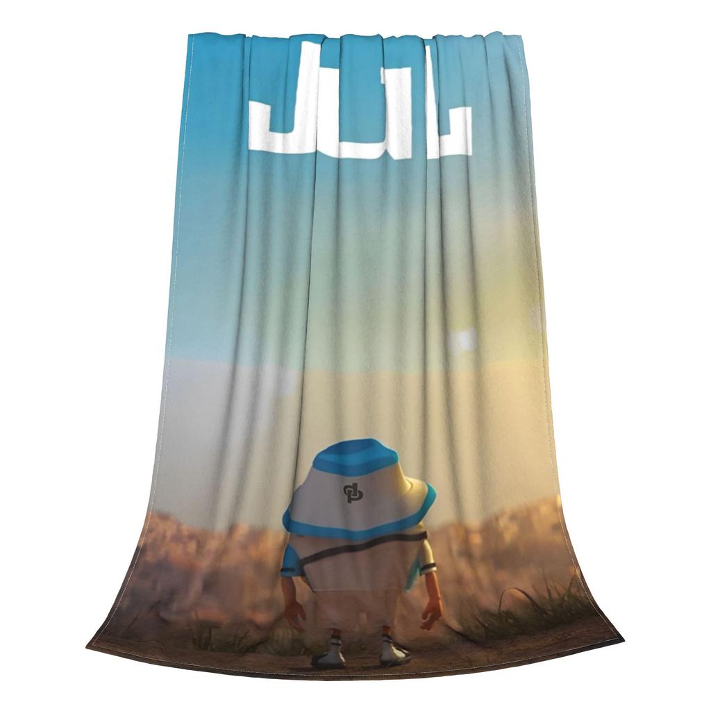 JuL C'est Pas Des Lols Fleece Throw Blankets French Rapper Blankets for Bed Travel Lightweight Bedroom Quilt