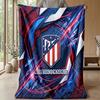 Atletico Madrid Theme blanket Soft Flannel Blanket Plush Throw Blanket Cozy Sofa Bed Blanket for Home Decor