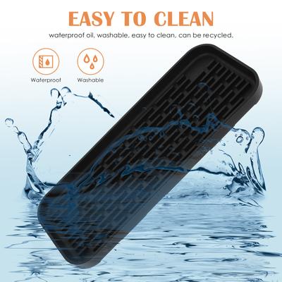 Silicone Countertop Storage Tray Drying For Kitchen Mat For Kitchen Counter Heat Insulation Pad Dish Drying Mat