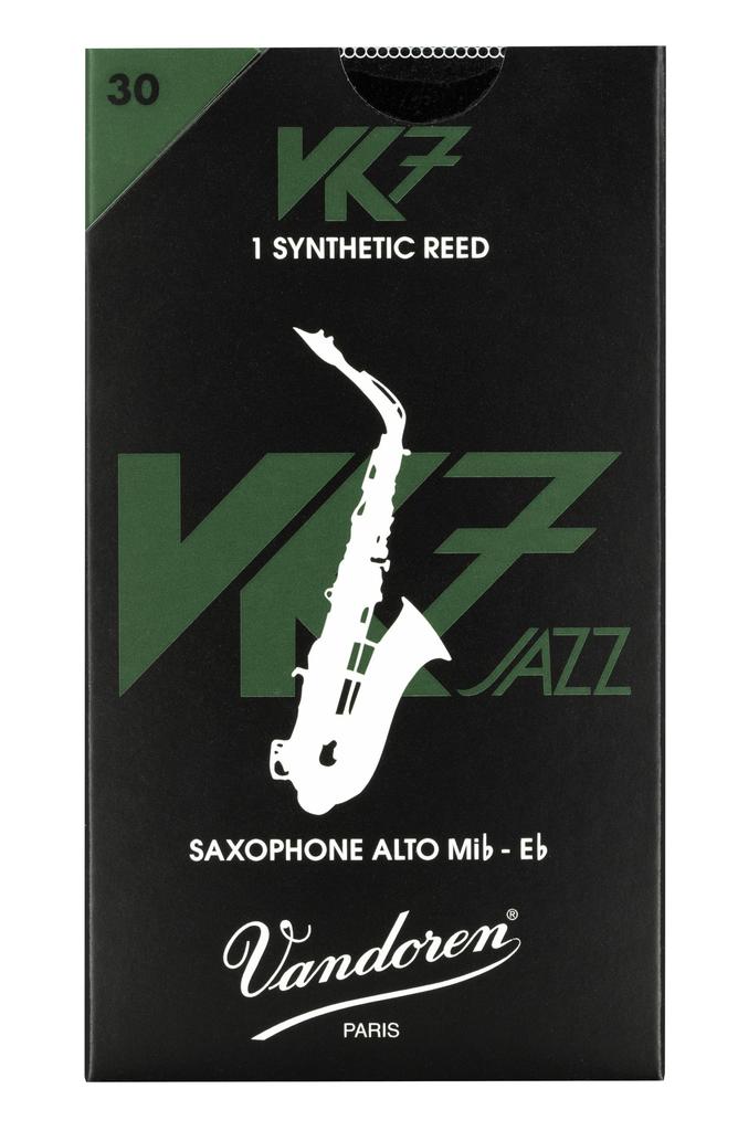 Vandoren Synthetic Reed for Alto Saxophone 30 [SVK72130] VK7, Hardness