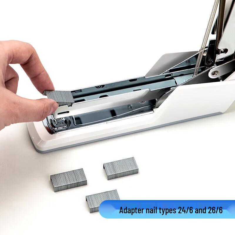 Deli 0367 20-Sheet Effort-Saving Desktop Stapler