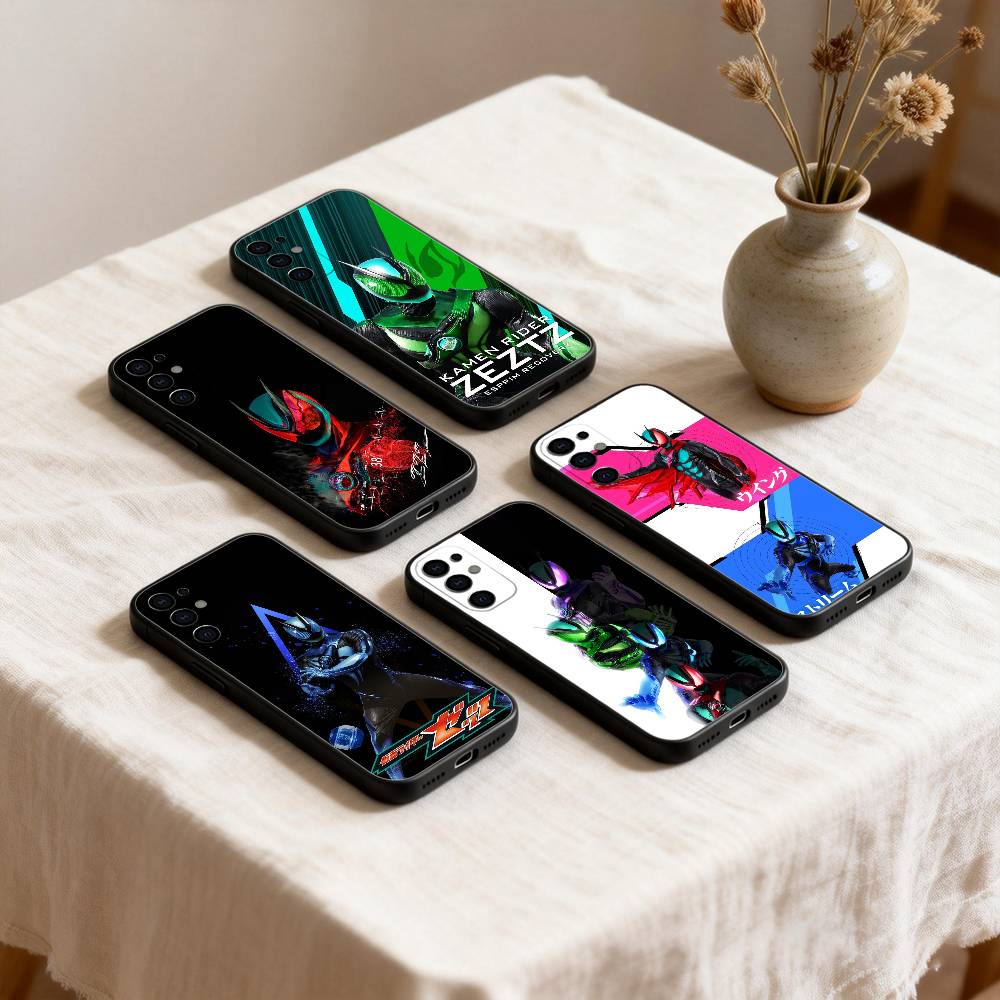 K-Kamen Rider ZeztzS Anime phone Case For Samsung S26,25,24,21,22,23,30,20,Ultra,Plus,Fe,Lite Black Soft Cover