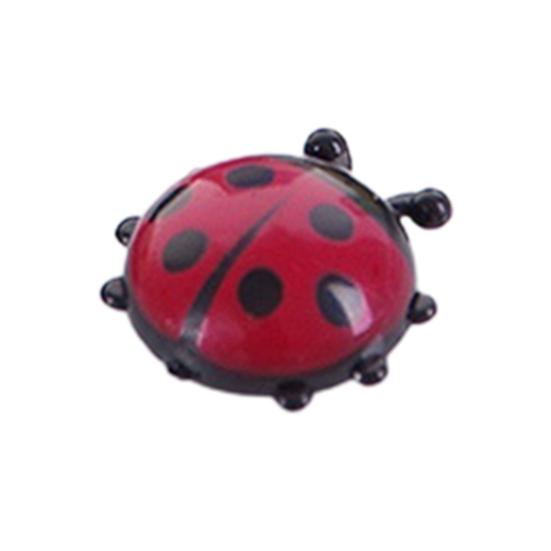6 Pcs Cute Cartoon Mini Ladybug Fridge Magnets Magnetic Stickers Home Decors