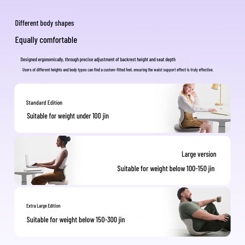 BKT Ergonomisches Lendenstütz-Sitzkissen