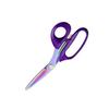 Titanium-Coated Stainless Steel Tailor Scissors with PU Leather Grip for Cutting Cloth and Apparel