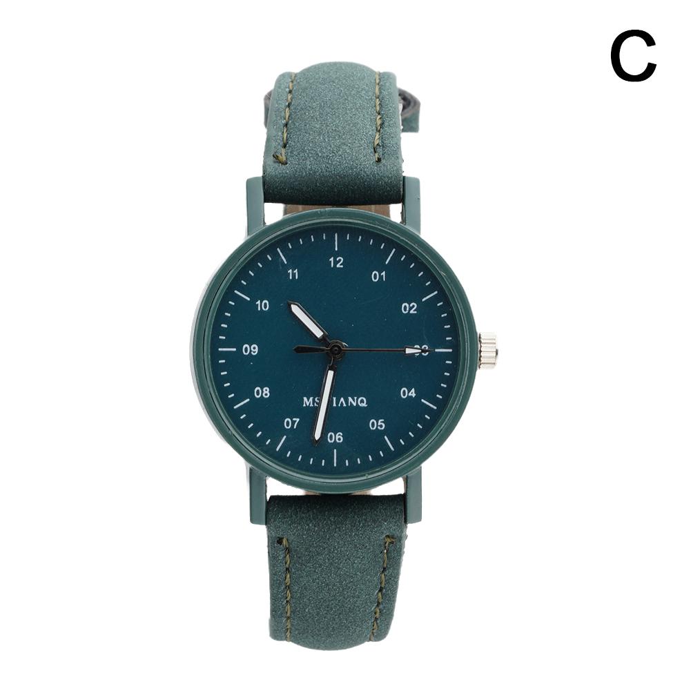 Women Watches PU Leather Strap Women Quartz Wristwatches Waterproof Round Dial Retro Watch Ladies Girls Quartz Wristwatch