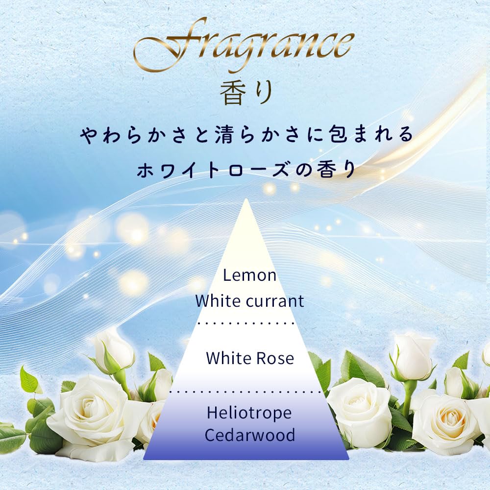 House of Rose Body Milk WR Rose Rose Scent Moisturizing Body Milk 200mL (White Scent)