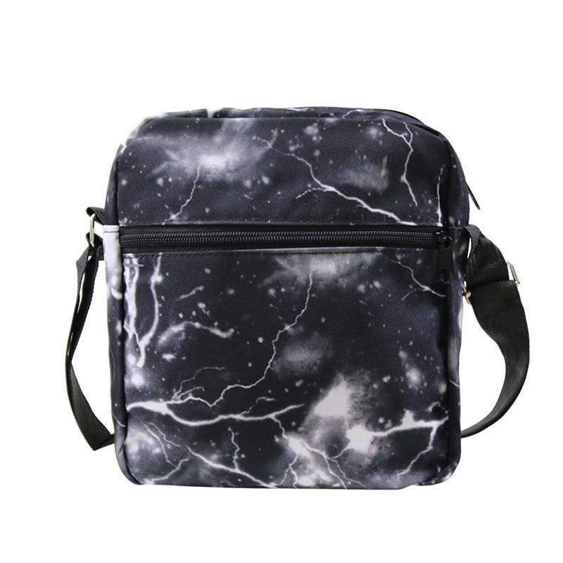 Casual Shoulder Bag, Student Stationery Bag, Oblique Span Bag, Schoolbag, One Piece, Customized Heat Transfer with Pictures.