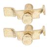 2PCS Metal String Tune Adjuster Golden Color Cello Tuner  For String Instruments