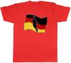 German Flag Womens Football Mens Unisex TShirt Tee