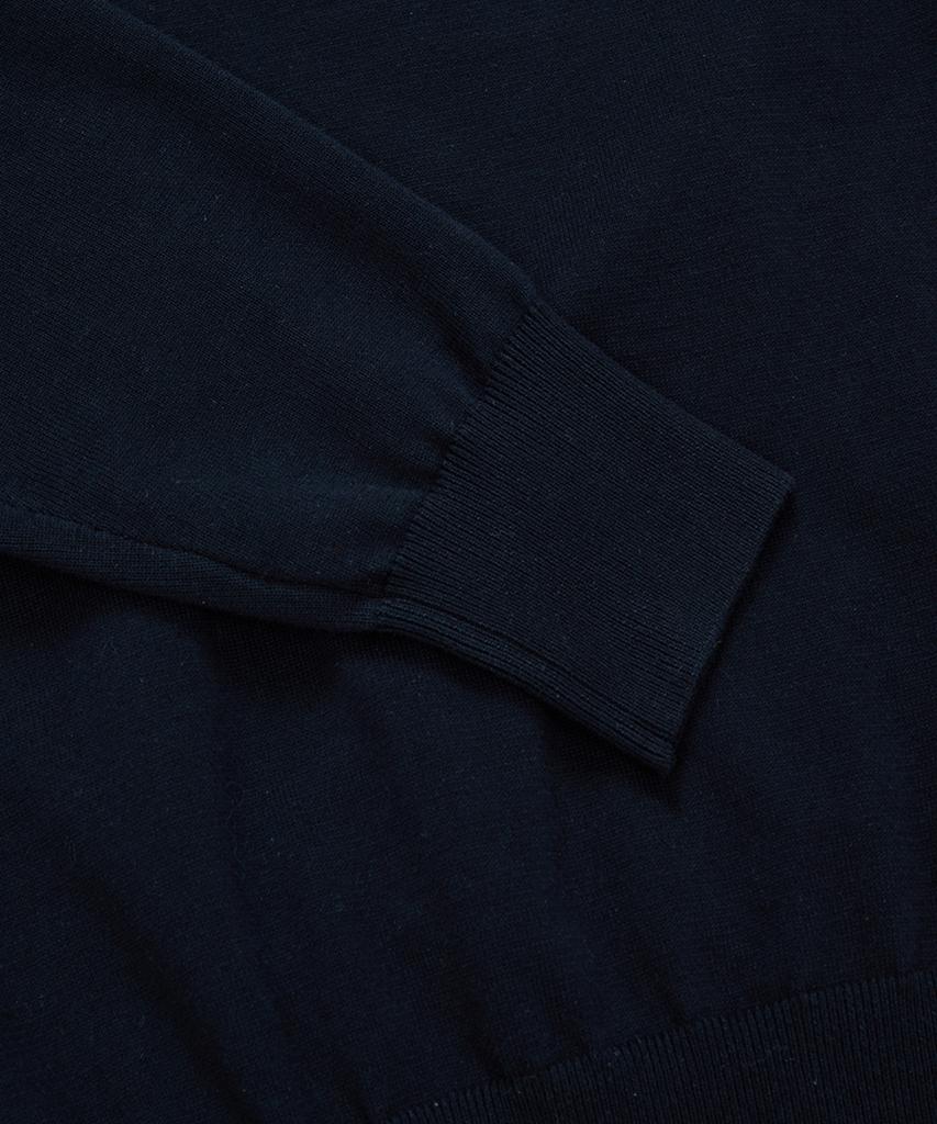 BELLIEF Essential Cotton Comfort Polo Knit (Navy)