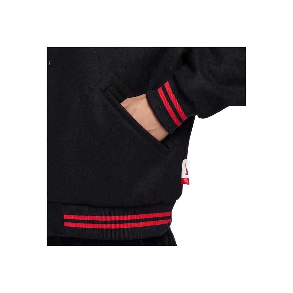 Nike Casual Long Sleeve Jacket Men Outerwear Black FZ6372-010