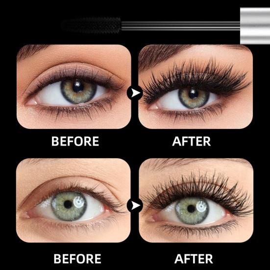12G Waterproof Mascara Long Lasting Thick Curled Eyelashes No Smudging Styling Design Mascara for Big Eyes