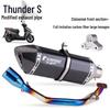 Kymco Thunder S RACING Exhaust Mod: Direct-Fit Tail Section for 17-21 Scooters