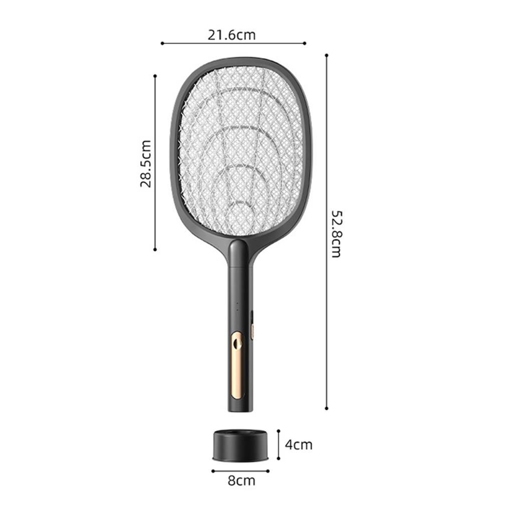 2 In 1 Electric Fly Killer USB Rechargeable Efficient Portable Fly Killer Lamp for Home Safety