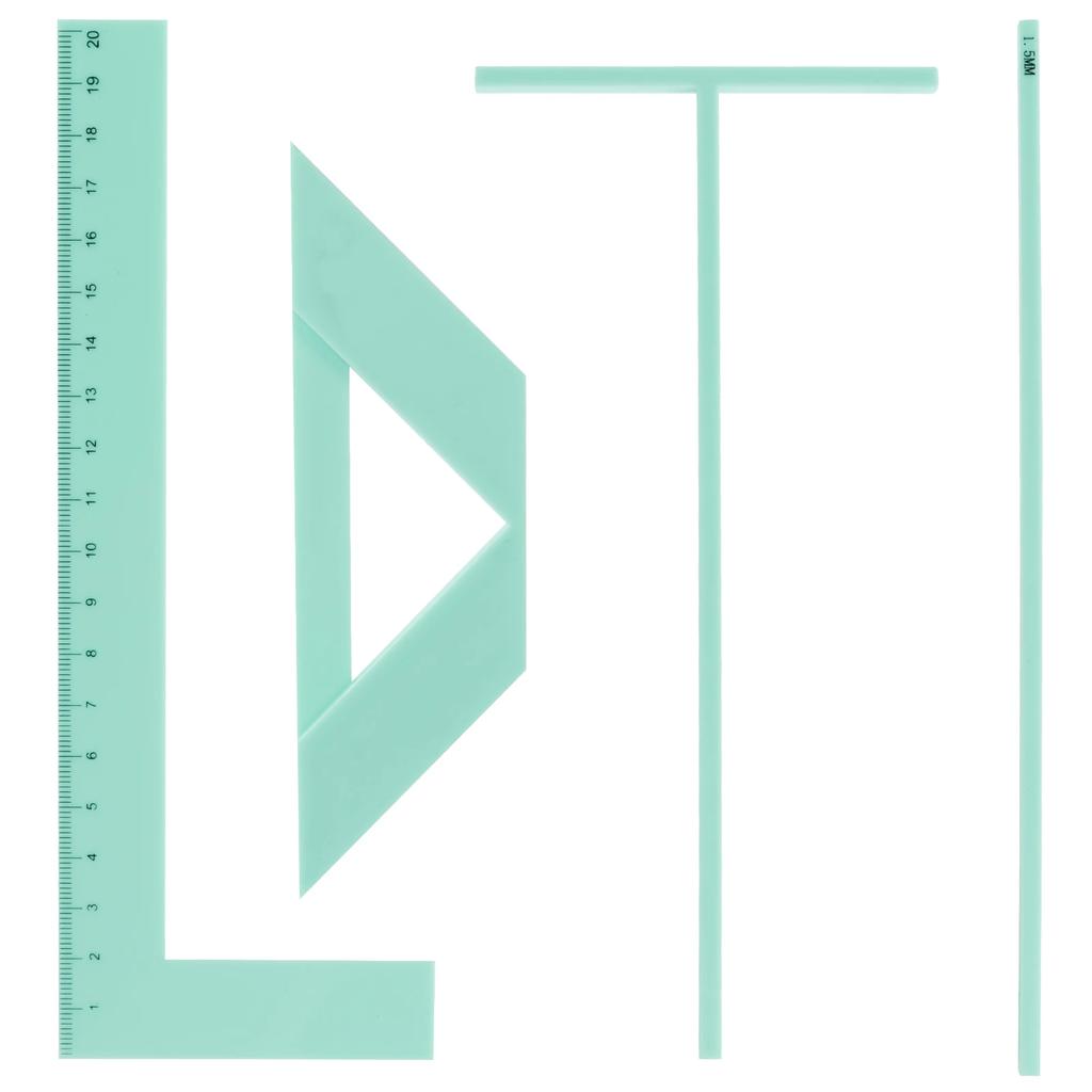 Bookbinding Easy Scrapbooking Tool Plastic Positioner Ruler for Efficient Production Convenient Binding Device for Handbook