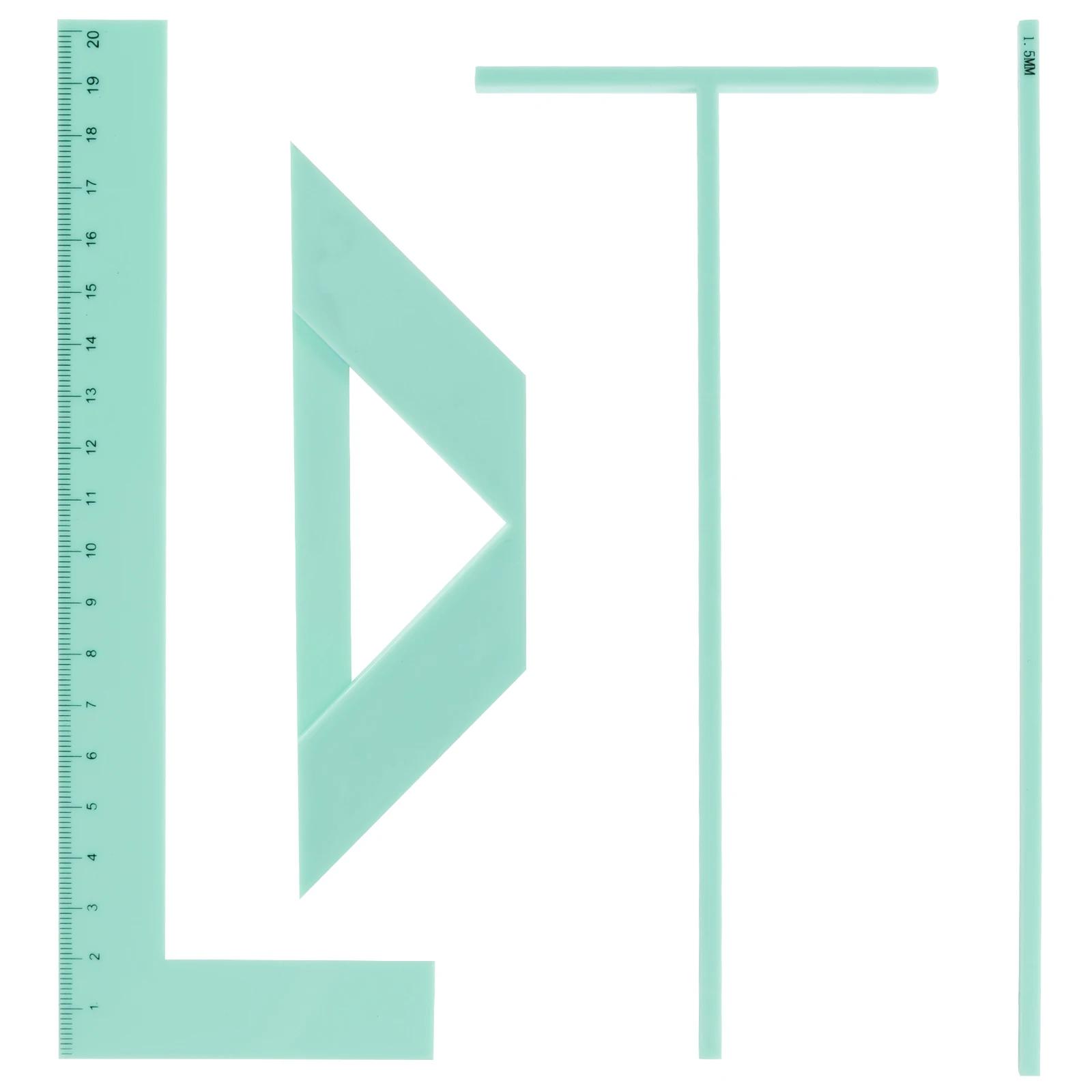 

Bookbinding Easy Scrapbooking Tool Plastic Positioner Ruler for Efficient Production Convenient Binding Device for Handbook