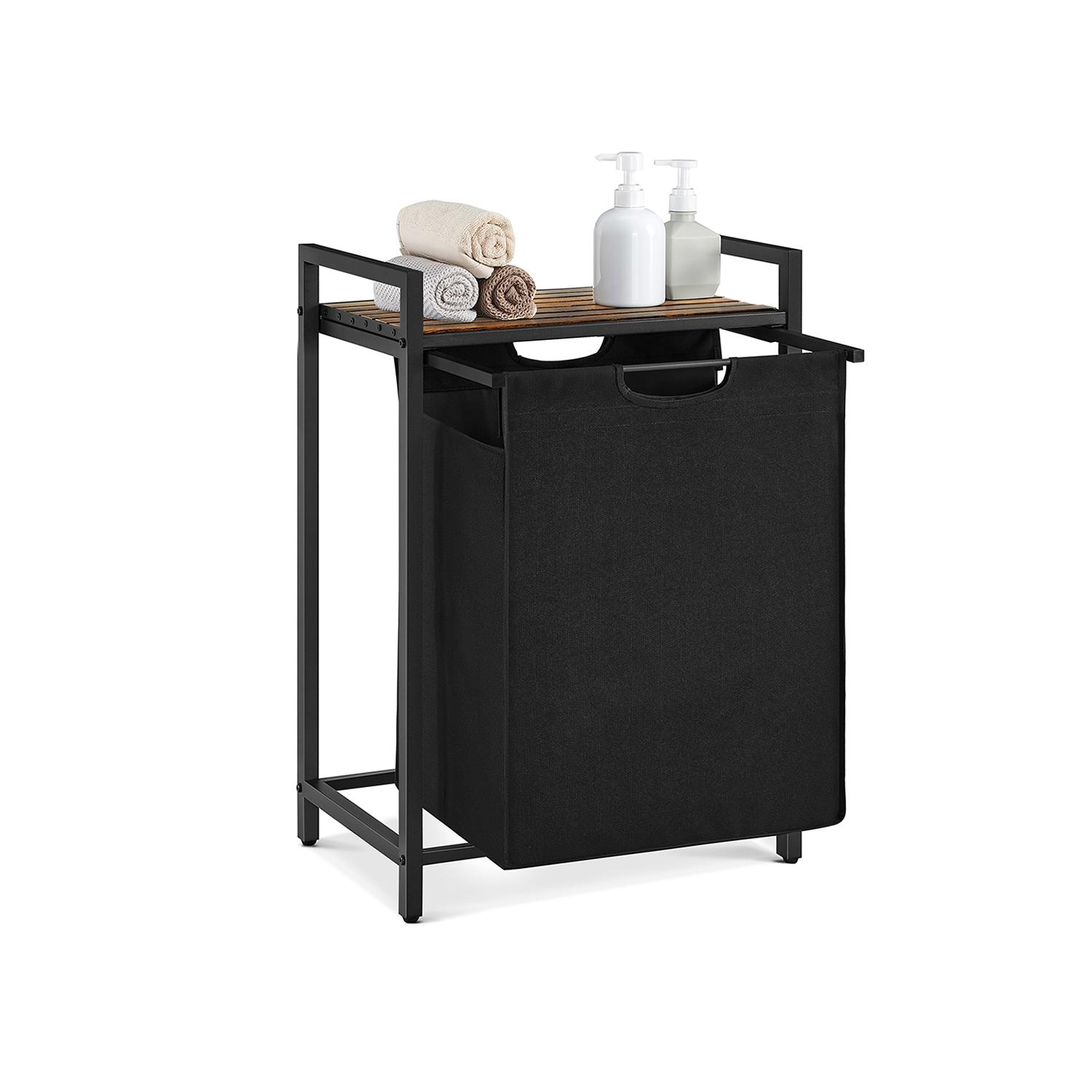 VASAGLE Laundry Basket, Laundry Hamper, Pull-Out