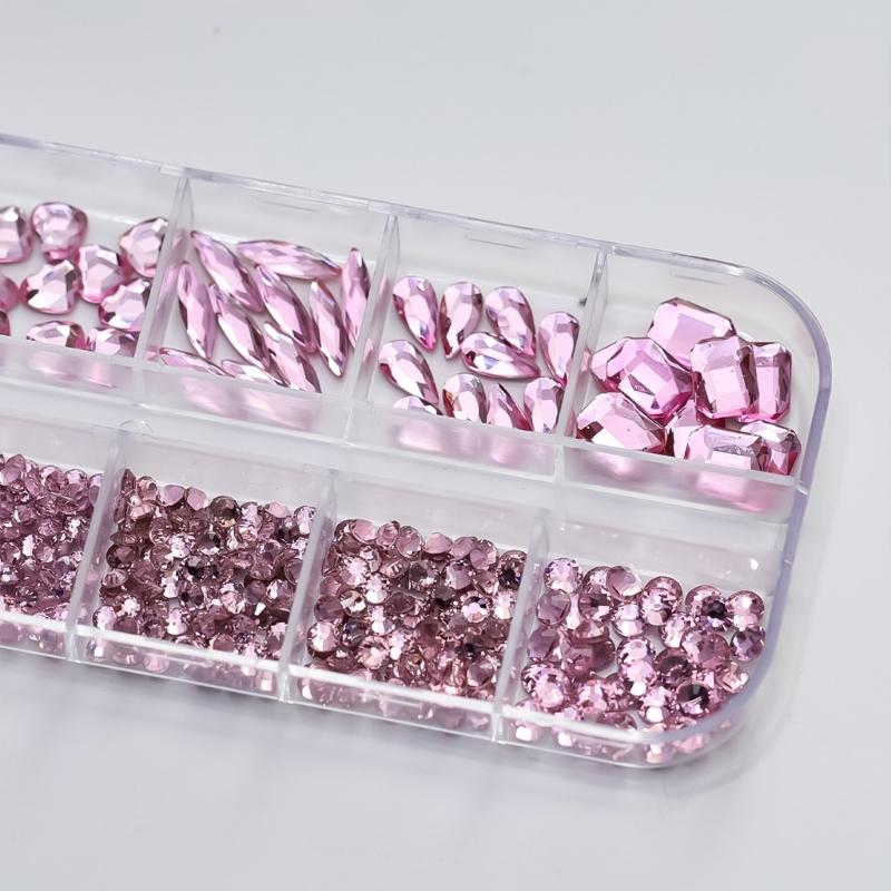 Nail Charms Multi Shapes Nail Rhinestones Charms Nail Gems Nail Art Decorations