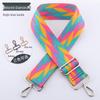 Adjustable 5cm Wide Colorful Diamond Bag Strap - Crossbody & Shoulder Strap Available