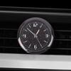 Car DIY Accessories Universal Round Car Clock Stick-On Electronic Watch Dashboard Noctilucent Decoration