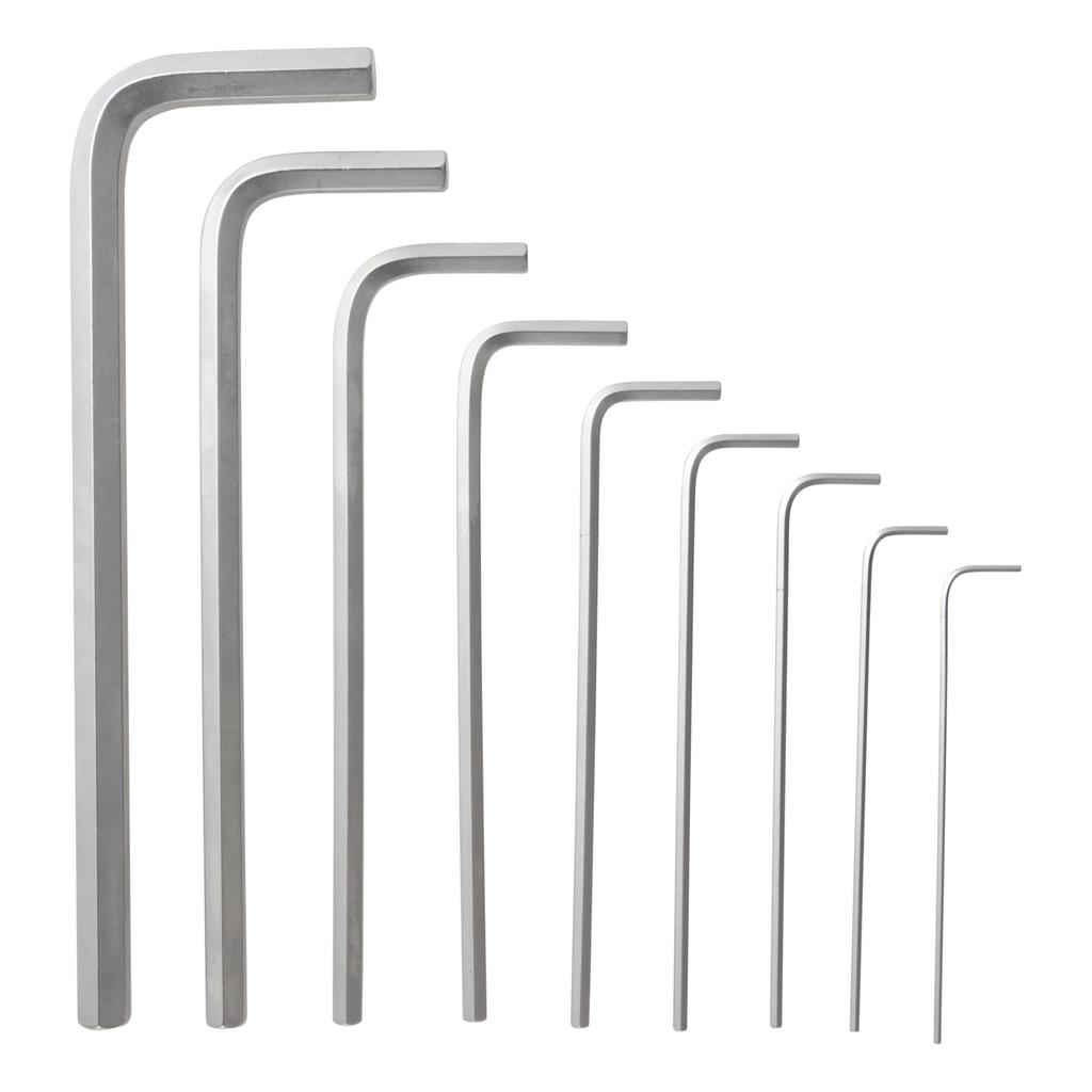 TONE APL900 Long Hex L-Shaped Wrench Set, 9 Pieces