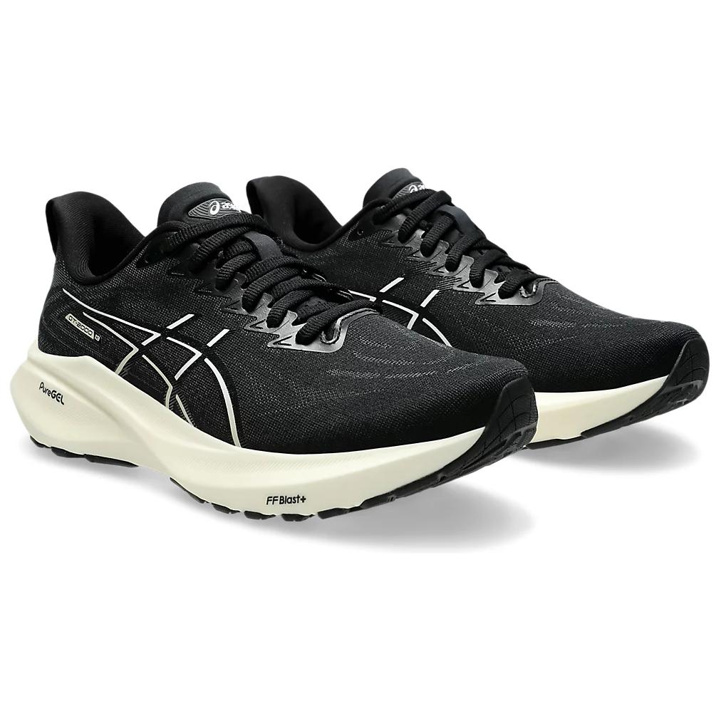 Asics  GT 2000 13 Black White Women Sneakers 1012B666-003