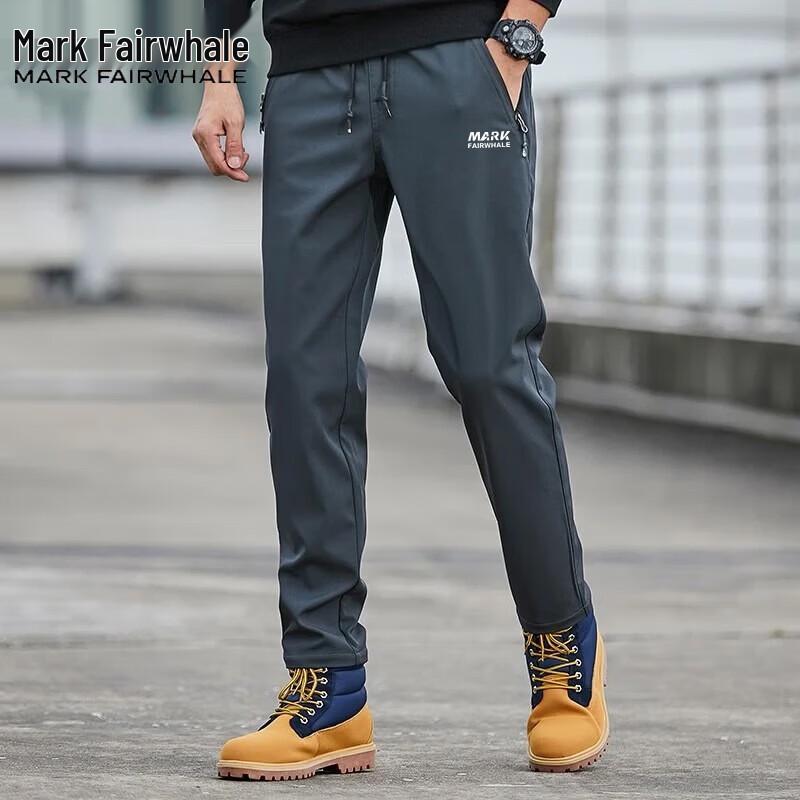 Mark Fairwhale Men s Versatile Straight-Leg Casual Pants XL