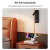 Rotatable Type-C USB Wall Lamp with Switch for Bedroom, Study, or Hotel
