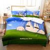 2024 Lucky Star Konata Bedding Set Single Twin Full Queen King Size Bed Set Adult Bedroom Duvetcover Sets Anime Bed Sheet Set