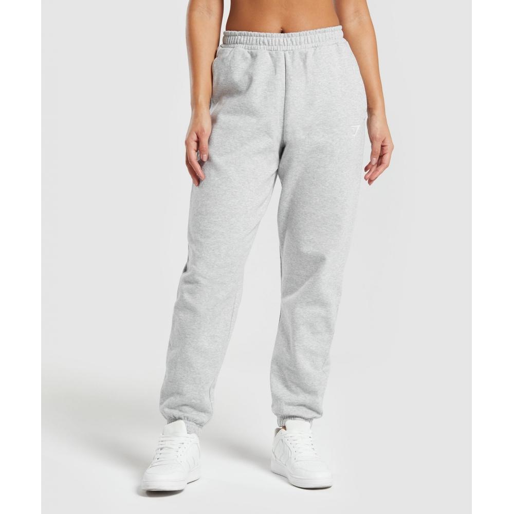 

Спортивные флисовые брюки Gymshark Training Light Grey Core Marl B7a4d Gbcn XS