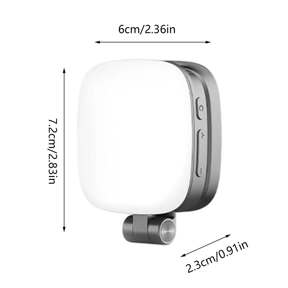 Portable Selfie Light Slim 180 Degree Rotation Lighting Magnetic Phone Selfie Light For Live Streaming Photography Recording
