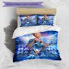 3pcs Haaland9 Design Cover Set - HD Printed Bedding with 1 Cover and 2 Pillowcases - Perfect for Home and Dorm Decor