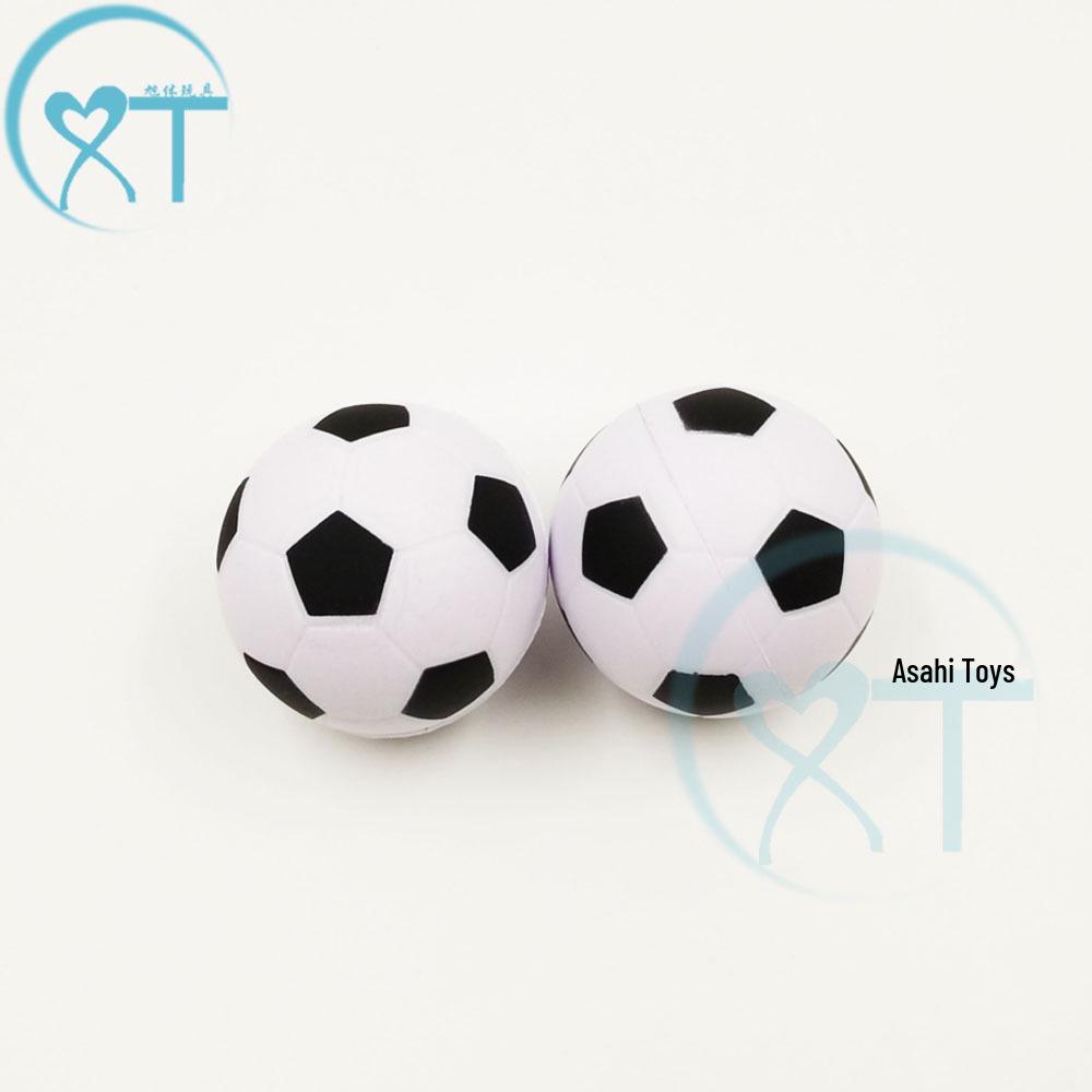4cm Spray-Painted PU Foam Mini Rugby Ball for Stress Relief