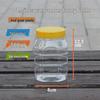 1.5 Jin Plastic Honey Bottle - 1 Jin Capacity, Food Grade, Thickened, Sealed Storage for Chili Sauce, 500g