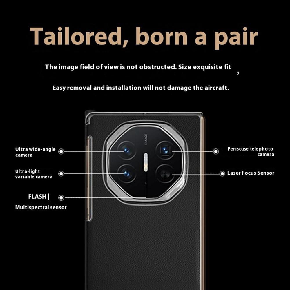 For Huawei Mate XT Ultimate Case Kickstand PU Leather+PC Phone Back Cover