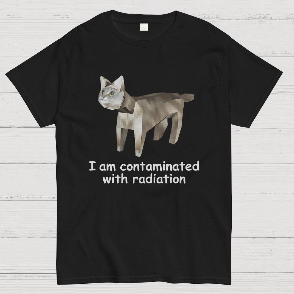 I'm Contaminated With Radiation Cotton Summer Casual Cool Loose T-Shirt