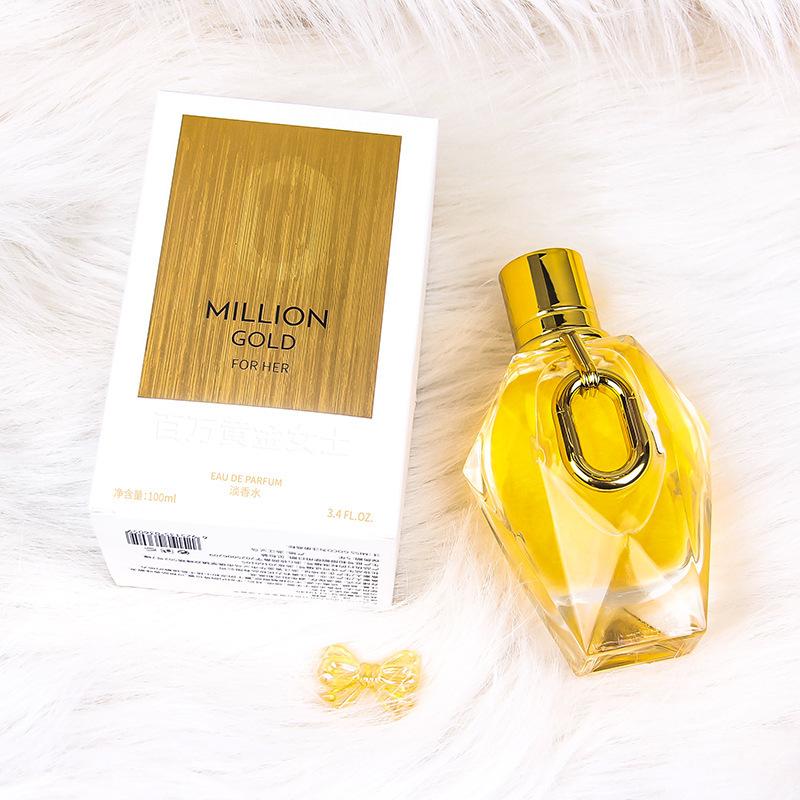 Women's Golden Million Perfume Floral Wood Lasting Fragrance Women's Fresh Niche Perfume