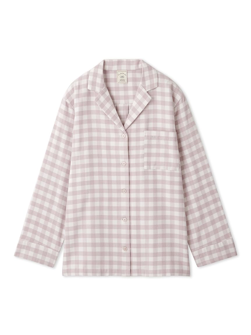 

Check Shirt PWFT245284 PNK Free Size [Gelato Pique] Women s